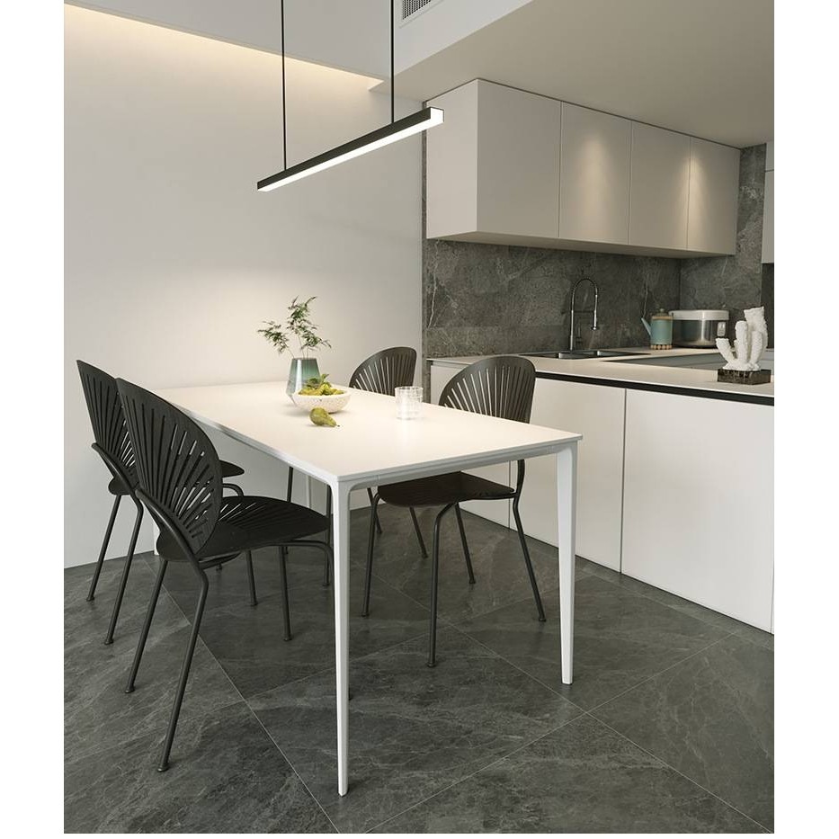 纯白岩板餐桌现代简约家用长方形轻奢小户型极简餐桌椅组合饭桌,住宅家具,岛台餐桌,淘宝优惠券,粉丝福利购,淘宝优惠卷