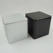 胆机隔离罩 变压器屏蔽罩 铝合金牛罩功放机箱外壳 110方形 110