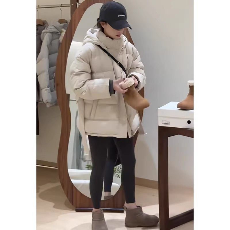 已出货 2025新款连帽棉衣加厚面包服收腰显瘦外套棉袄,女装/女士精品,棉衣/棉服,淘宝优惠券,粉丝福利购,淘宝优惠卷