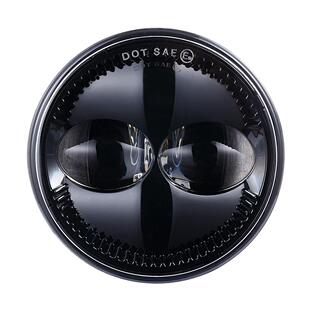 新款 适用福特F150雾灯 LED前杠雾灯 圆形改装防雾灯