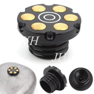 适用哈雷XL883 1200 X48 戴娜 突破者 肥仔路王街霸改装CNC油箱盖