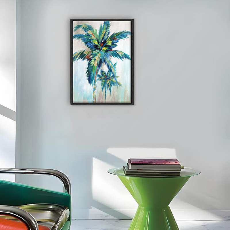 现代时尚波西米亚墙艺术装饰画彩色椰子树客厅卧室墙壁画抽象挂画,3C数码配件,其它配件,淘宝优惠券,粉丝福利购,淘宝优惠卷