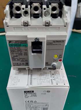 富士漏电断路器EW100EAG 3P 100A 75A 63A 60A 50A 30MA 开关
