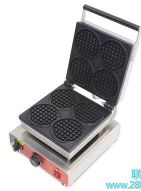 NP-504 四片圆形华夫炉 Waffle maker 商用欧美松饼蛋糕小吃机