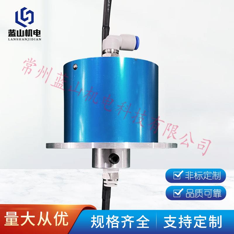 加工导电滑环旋转气电组合多线路220V380V电机集电环68路过孔滑环