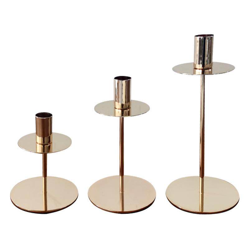 法国金铁艺电镀三件套烛台贴片防滴蜡蜡烛架装饰轻奢摆件 KLS1177,鲜花速递/花卉仿真/绿植园艺,割草机/草坪机,淘宝优惠券,粉丝福利购,淘宝优惠卷