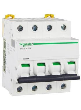 IC65N 4P C25A 6kA Acti 9系列微型断路器空气开关 家用空开