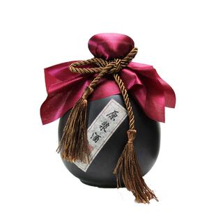 9WOR1斤酒瓶500ml陶瓷酒瓶复古土陶酒坛酒壶玻璃瓶子原浆白酒