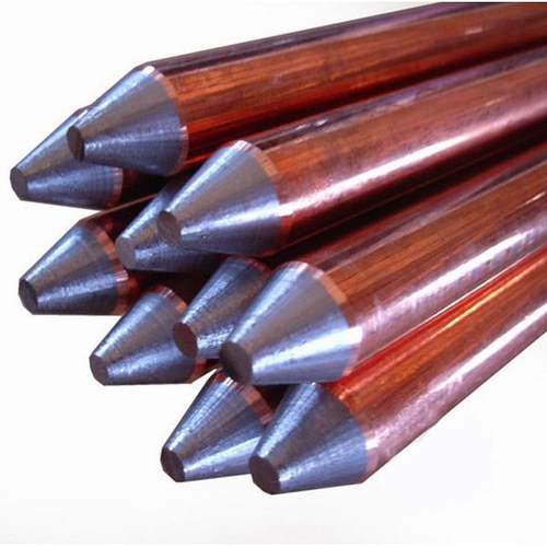 铜包钢接地棒 镀铜接地棒 接地极 防雷 保护接地 1.2米1.5米3米