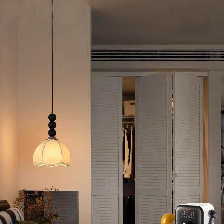 法式复古卧室床头小吊线灯壁灯中古风布艺花朵客厅民宿过道吸顶灯,家装灯饰光源,智能吊灯,淘宝优惠券,粉丝福利购,淘宝优惠卷