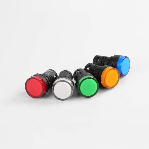 专业生产信号灯电源指示灯DYAD22-DS 24V~380V 纯色信号指示灯