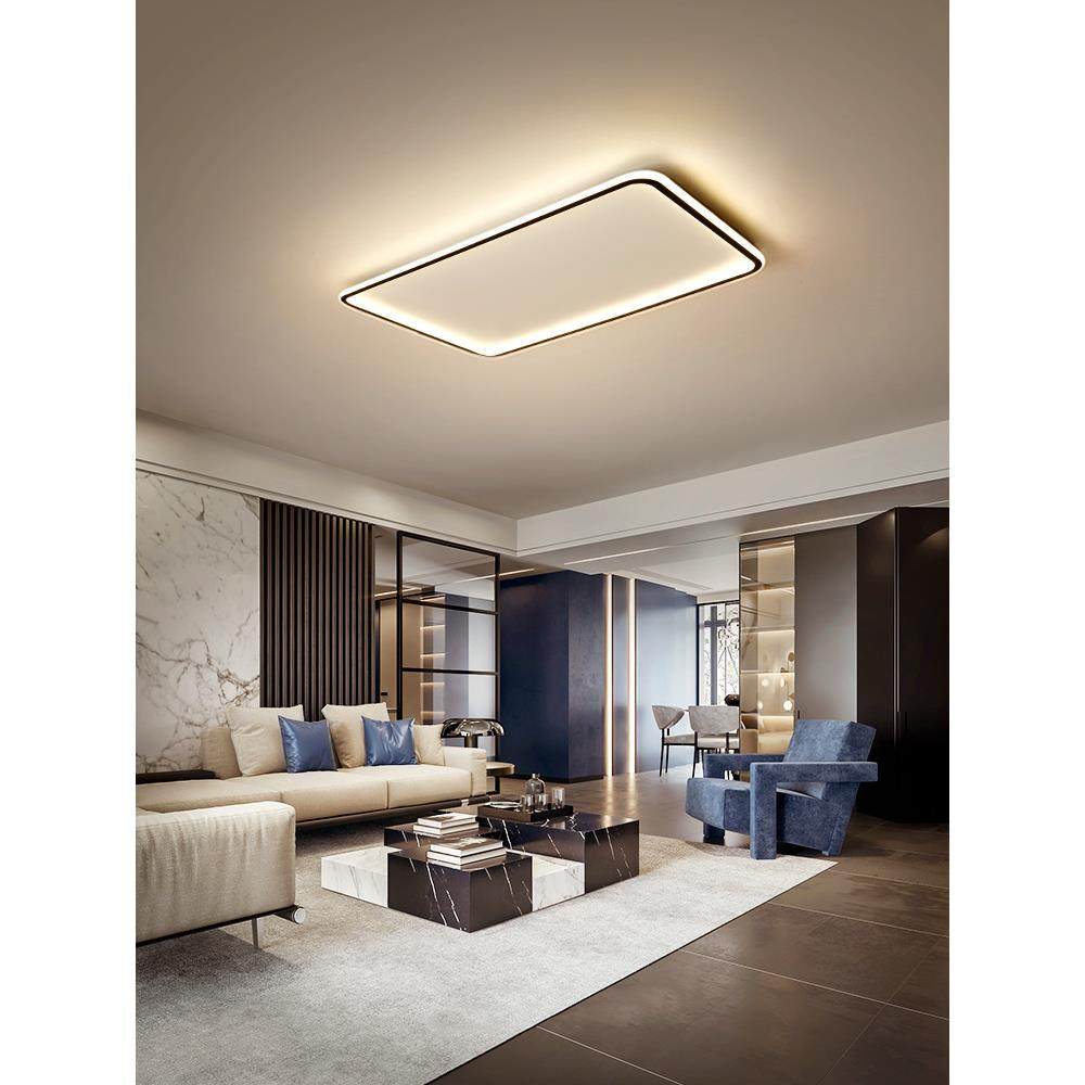 餐厅led吸顶灯简约现代客厅灯正长方形北欧创意卧室主卧睡房灯具,家装灯饰光源,客厅吸顶灯,淘宝优惠券,粉丝福利购,淘宝优惠卷