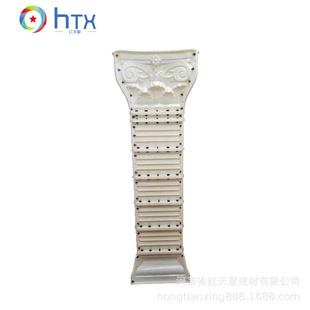 罗马柱模具  水泥四方形欧式仿古雕花别墅罗门马方柱塑钢模具