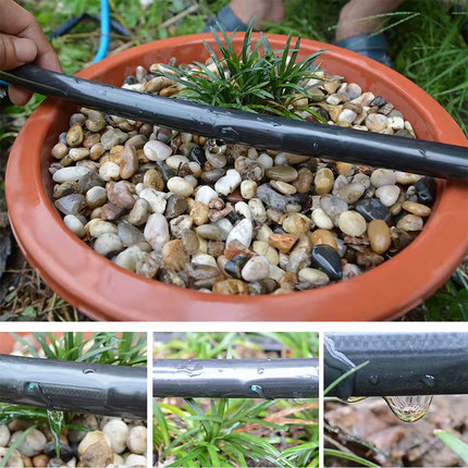 16mm内镶贴片式滴灌带草莓滴水pe16膜下滴水管农用滴管滴灌管微喷