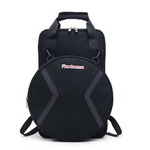 哑鼓收纳包12寸哑鼓包哑鼓垫包架子鼓鼓棒包双肩收纳袋加厚防水