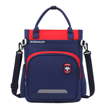 小学生补习手提袋拎书袋初中学补习书包补课包斜跨作业包团体定制