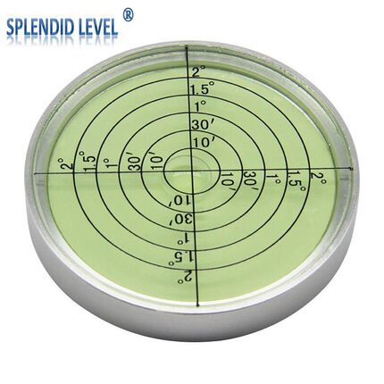 新品磁性金属万向高精度水平泡水准EE泡水平器圆水平尺平衡仪V水