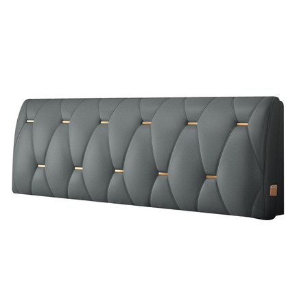 科技布床头靠垫榻榻米贴墙软包双人大靠背免洗床头罩北欧自粘靠背