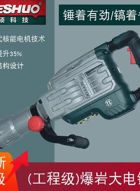 德硕大功率专业型工程级电镐Z1G-5W-107FA打混凝土重型拆墙DS107F