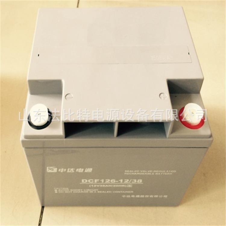 台达蓄电池DCF126-12/24中达电通12V24AH铅酸免维护电瓶质保一年