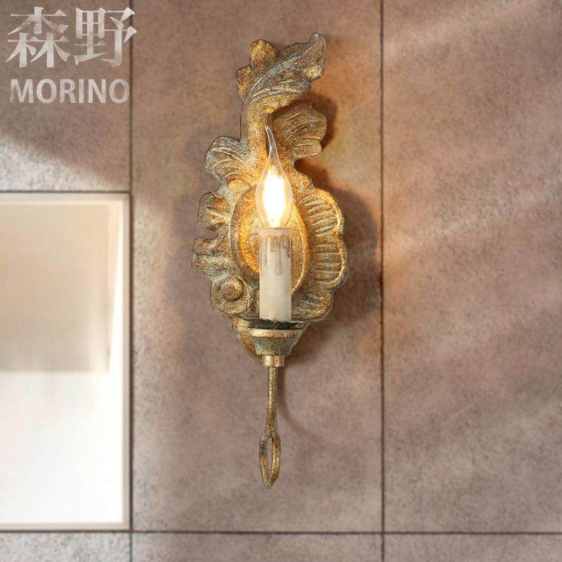森野照明 美式乡村法式田园复古做旧壁灯客厅餐厅卧室走廊楼梯间,鲜花速递/花卉仿真/绿植园艺,割草机/草坪机,淘宝优惠券,粉丝福利购,淘宝优惠卷