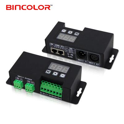 4通道dmx解码器 dmx512控制器 rgbw控制器 dmx512 signal decoder