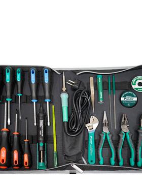 Pro`skit/宝工PK-813H基本电工工具组(22件)电器电路维修组套工具