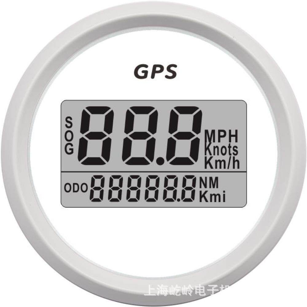 52mm数显GPS速度表里程表码表迈速表 汽车轮船货船改装通用仪表
