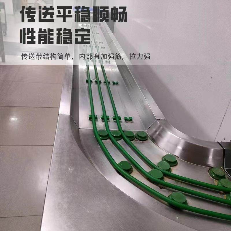 工程单位食堂餐盘回收带流水线收集餐具传送带输送带设备生产厂家,搬运/仓储/物流设备,输送机,淘宝优惠券,粉丝福利购,淘宝优惠卷