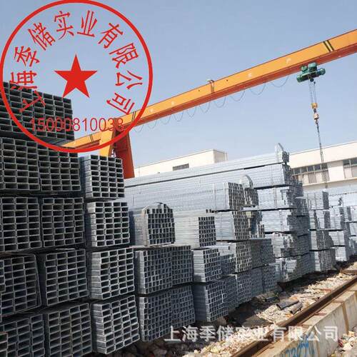 镀锌方管40*40幕墙门窗副框60*80现货钢材方矩形鸽棚车棚方钢