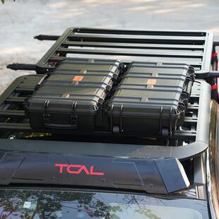 汽车车顶箱装备箱战术箱行李箱车载收纳箱车上防水用拓展箱后备箱