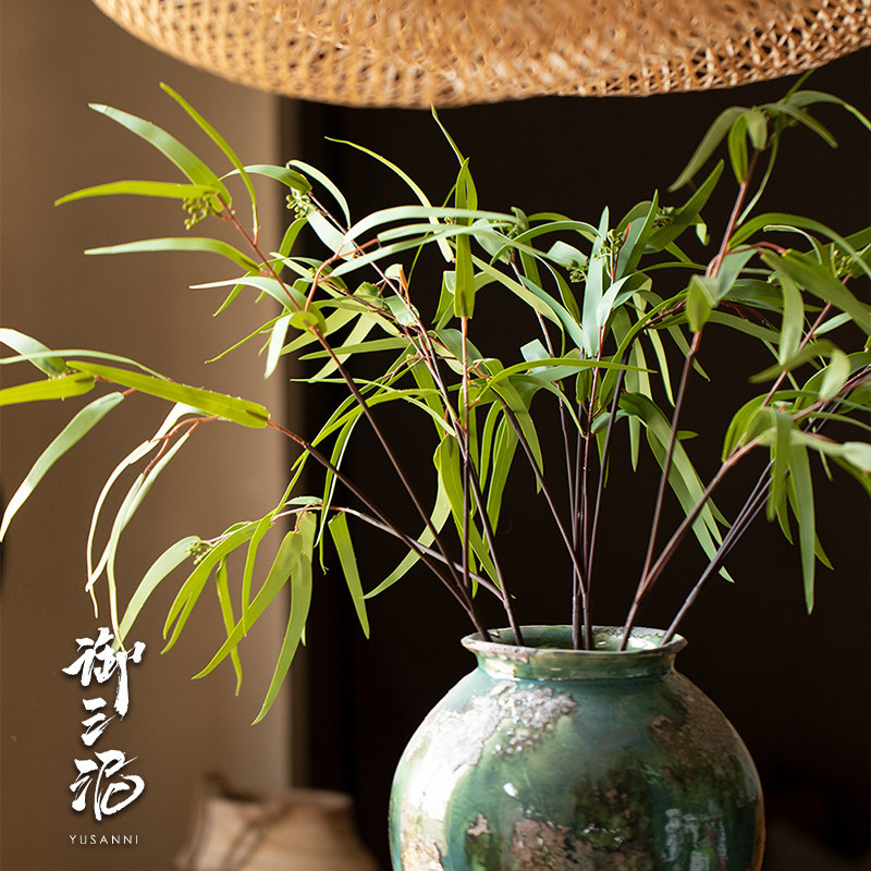 仿真绿植柳枝假花藤条枝装饰柳枝假干枝家居摆设花客厅装饰花艺