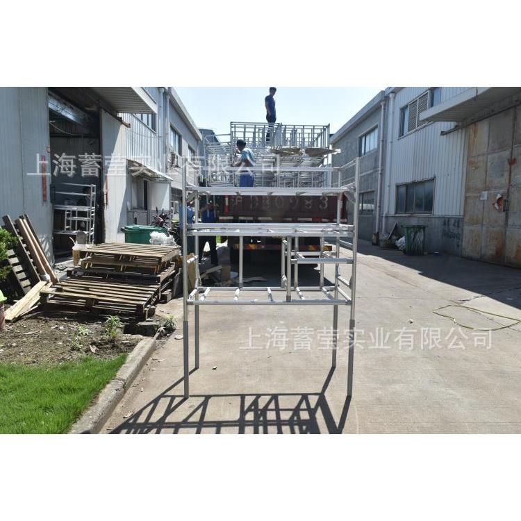 铝合金线棒精益管工作台推车物料架流利架周转车展示架工位器具