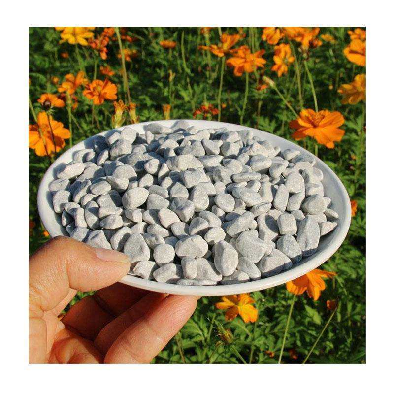 建筑铺路小石头|白色鹅卵石按摩步道专用天然水洗圆润石子