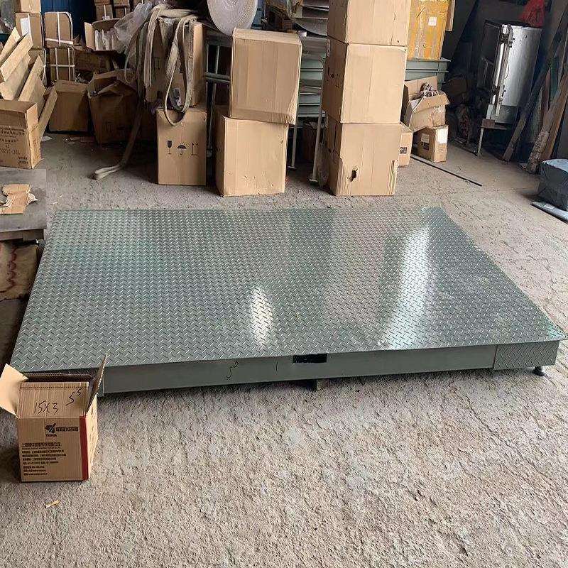 电子地磅3t 三轮车称废料废铁收购站电子平台秤1.5×3米地秤1-3吨