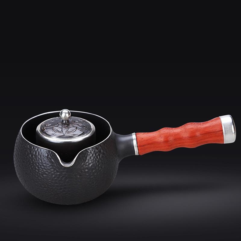陶瓷侧把煮茶器明火炉电陶炉两用煮茶炉茶具养生壶分茶温茶器套装