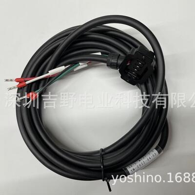 汇川抱闸电机动力线缆S6-L-B108-3.0动力线