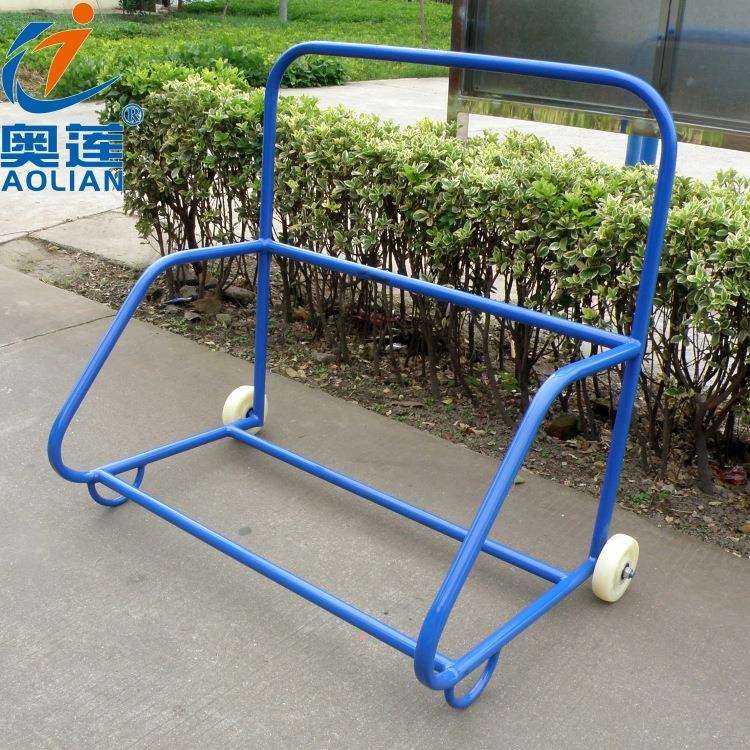 跨栏架推车厂家直销 跨栏架运送车 移动式跨栏运输车田径场地器材