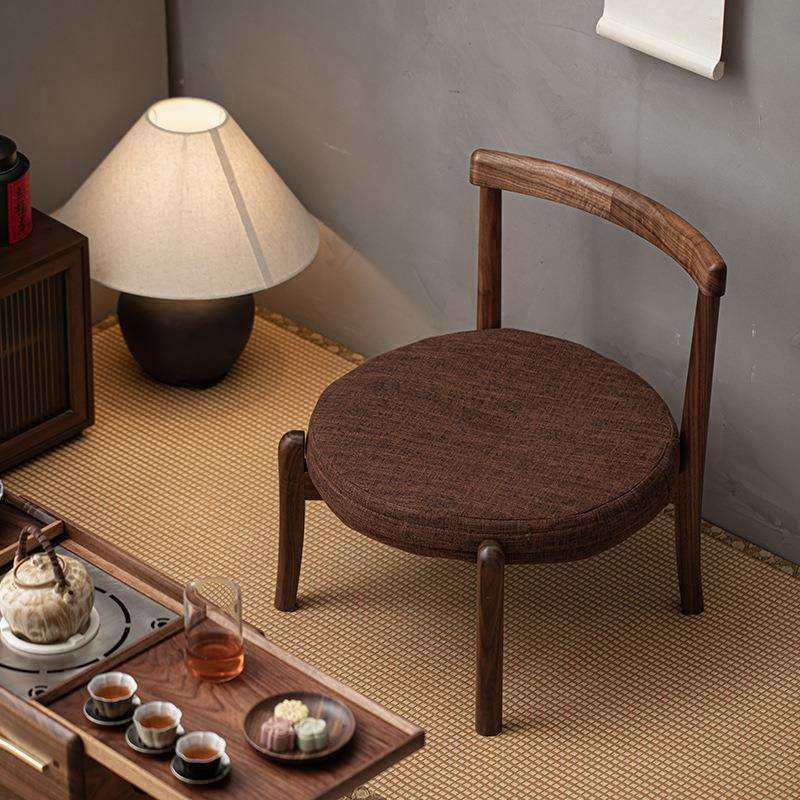 新中式胡桃木可折叠蒲团椅简约飘窗椅 高端户外便携座椅茶椅矮椅,鲜花速递/花卉仿真/绿植园艺,割草机/草坪机,淘宝优惠券,粉丝福利购,淘宝优惠卷