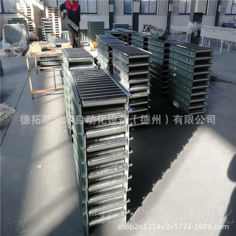 家具厂床垫输送滚筒线 自动化滚杠输送流水线快递分拣动力滚筒线