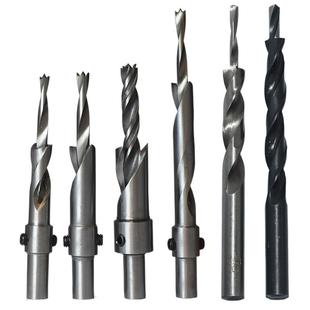 沙拉钻沉孔螺丝钻头平底沉头孔高速钢钻芯二级阶梯台阶木工子母钻