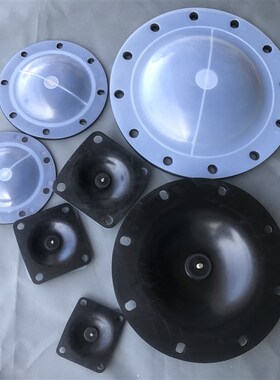 G41F46衬氟气动隔膜阀膜片塑料阀隔膜片国标橡胶耐腐蚀DN25-250