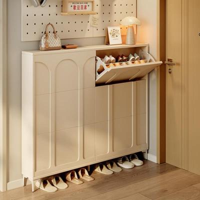 超薄鞋柜家用门口新款2025爆款入户室内小窄靠墙翻斗玄关多层鞋架