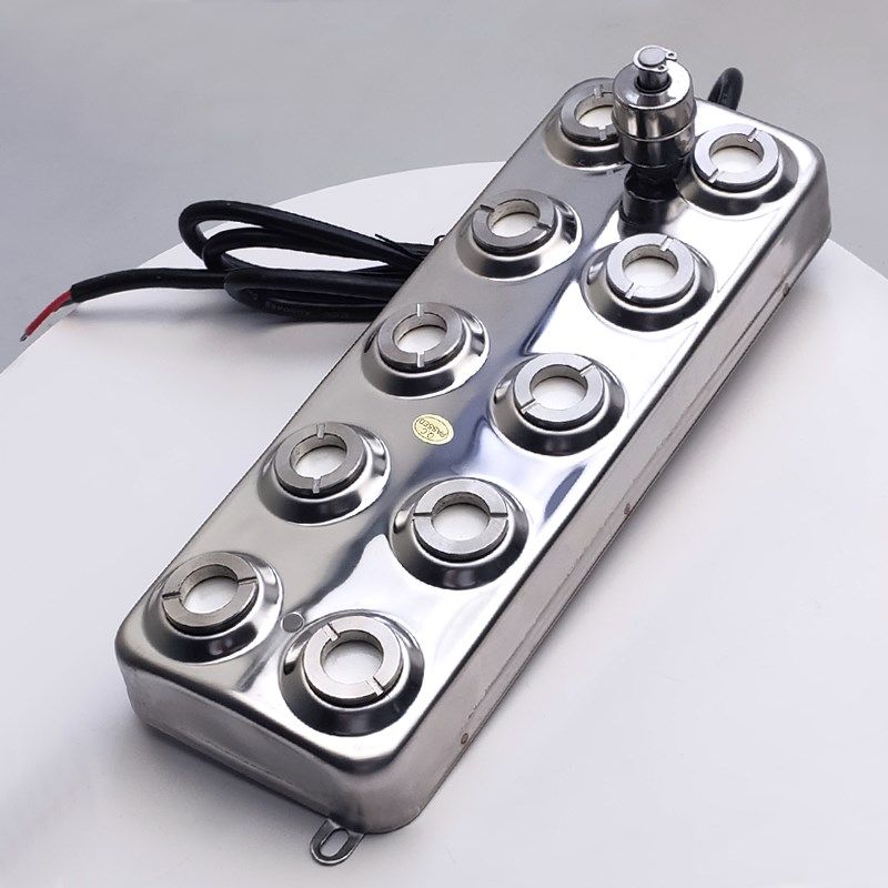 10头雾化板不锈钢耐腐蚀超声波模块工业消毒机空气加湿器配件