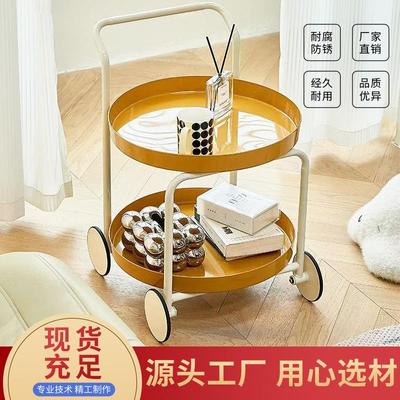 边几可移动沙发客厅茶几简约小推车小户型收纳置物架卧室床头柜