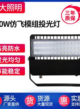 led投光灯100W150w200W300W户外高亮大功率广场球场灯模组泛光灯