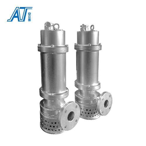 济宁安泰新型WQB15-20-2.2不锈钢防爆潜污泵的作用和使用说明