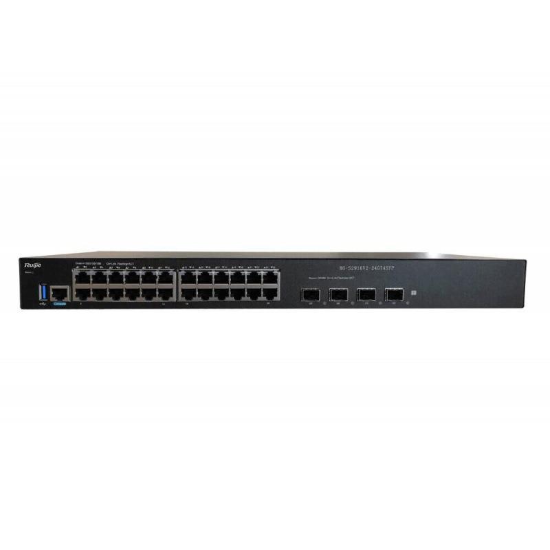 锐捷 RG-S2910V2-48GT4SFP-L48口交换机
