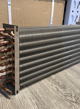 普上制冷 2进2出蒸发器双回路 冷藏库冰柜立柜岛柜冷柜冷却器