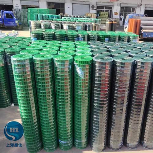 上海现货荷兰网包塑铁丝网 厂价圈地网养殖网电焊网